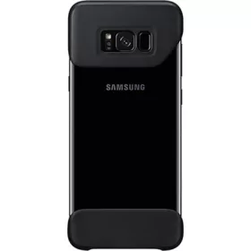   Samsung S8 Plus SAMSUNG műanyag telefonvédő 2 részes FEKETE