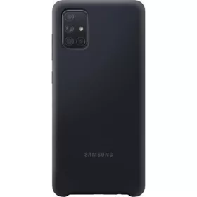 Samsung A71 SAMSUNG szilikon telefonvédő FEKETE