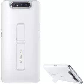   Samsung A80 SAMSUNG műanyag telefonvédő dupla rétegű, asztali tartó, FEHÉR