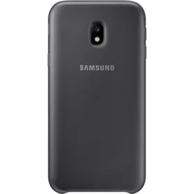   Samsung J5 (2017) SAMSUNG műanyag telefonvédő dupla rétegű, gumírozott, FEKETE