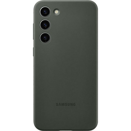 Samsung Galaxy S23 Plus okostelefon szilikon tok zöld