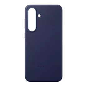   Samsung S25 FE SAMSUNG műanyag telefonvédő ECO vegán bőr hátlap SÖTÉTKÉK