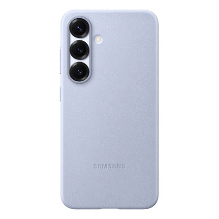 Samsung S25 SAMSUNG műanyag telefonvédő ECO bőr hatású hátlap VILÁGOSKÉK