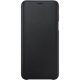 Samsung J6 (2018) SAMSUNG tok álló aktív FLIP, karbon minta, FEKETE