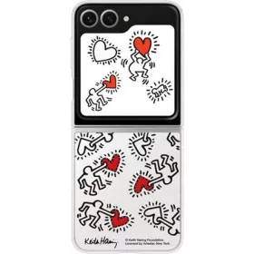   Samsung Z Flip6 5G SAMSUNG műanyag telefonvédő ultravékony, cserélhető színes hátlap, FEHÉR