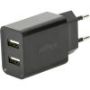 Gembird 2-port universal 10W hálózati töltő adapter fekete