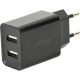 Gembird 2-port universal 10W hálózati töltő adapter fekete