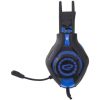 Esperanza Deathstrike gaming fejhallgató headset fekete-kék