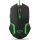Esperanza MX205 FIGHTER USB gamer egér fekete/zöld