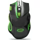 Esperanza EGM401 Hawk USB optikai gaming egér fekete-zöld