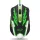 Esperanza MX405 CYBORG USB gamer egér fekete/zöld