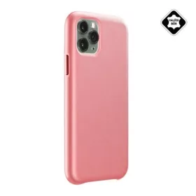   Cellularline iPhone 11 Pro CELLULARLINE ELITE műanyag telefonvédő mikrofiber belső, valódi bőr hátlap, NARANCSSÁRGA
