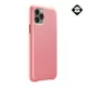 Cellularline iPhone 11 Pro CELLULARLINE ELITE műanyag telefonvédő mikrofiber belső, valódi bőr hátlap, NARANCSSÁRGA