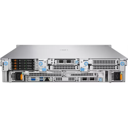 DELL SRV DELL ISG szerver - PE R570 rack (8x2.5"), 8C 6507P 3.5GHz, 1x32GB, 1x960GB RI SSD; H965i, iD10 En., 2x1100W.