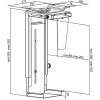 LogiLink Adjustable under desk and wall CPU mount, rotatable