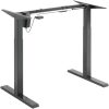 Delock Logilink Sit-Stand Desk Frame, single motor, black