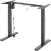 Delock Logilink Sit-Stand Desk Frame, single motor, black