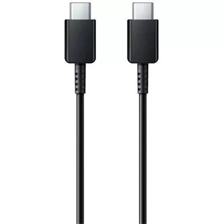 SAMSUNG adatkábel (Type-C - Type-C, gyorstöltő, 100cm) FEKETE (Gigapack csomagolás)