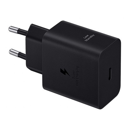 SAMSUNG hálózati töltő Type-C aljzat 45W, PD gyorstöltő, FEKETE