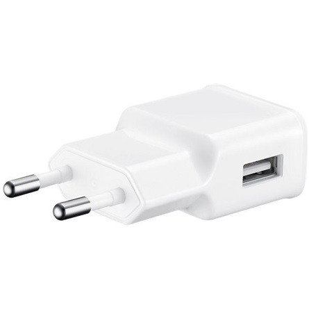 SAMSUNG hálózati töltő USB aljzat gyorstöltő + ECB-DU4EWE microUSB kábel FEHÉR