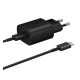 Samsung EP-TA800XBEGWW 25W univerzális hálózati töltő adapter fekete