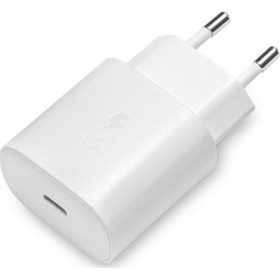   SAMSUNG hálózati töltő Type-C aljzat 25W, PD gyorstöltő 3.0, FEHÉR