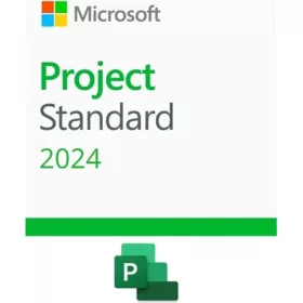   Microsoft MS ESD Project Standard 2024 All Languages Online Product Key License 1 License Downloadable Click to Run ESD NR
