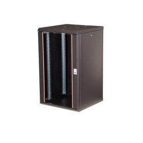   Equip Fali Rackszekrény - EPM-20-6060-B-CBAA (19", 20U, 600x600mm, előre szerelt, fekete)