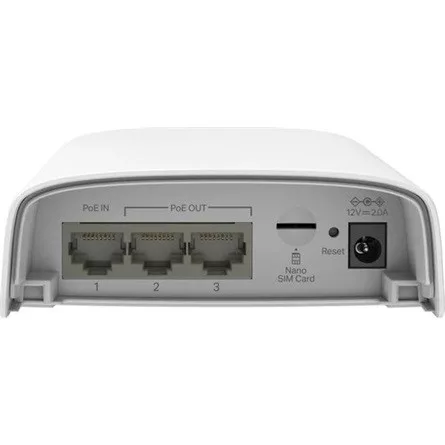 TP-LINK 3G/4G+ Omada AX3000 VPN router Router 3xWAN/LAN(1000Mbps) Kültéri/Beltéri, ER703WP-4G-OUTDOOR