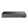 TP-LINK Vezetékes VPN router Router 2xWAN/LAN(2500Mbps)+ 8xWAN/LAN(1000Mbps) + 2xSFP + 1xUSB + 1xkonzol port, ER7412-M2