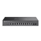 TP-LINK Vezetékes VPN router Router 2xWAN/LAN(2500Mbps)+ 8xWAN/LAN(1000Mbps) + 2xSFP + 1xUSB + 1xkonzol port, ER7412-M2
