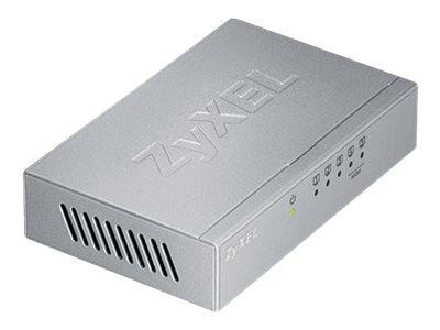 ZyXEL 10/100Mbps Ethernet switch, 2x QoS (!), desktop, metal housing