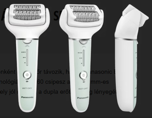 Panasonic ES-EY70AG503  60 csipesszel, 5 adapterrel