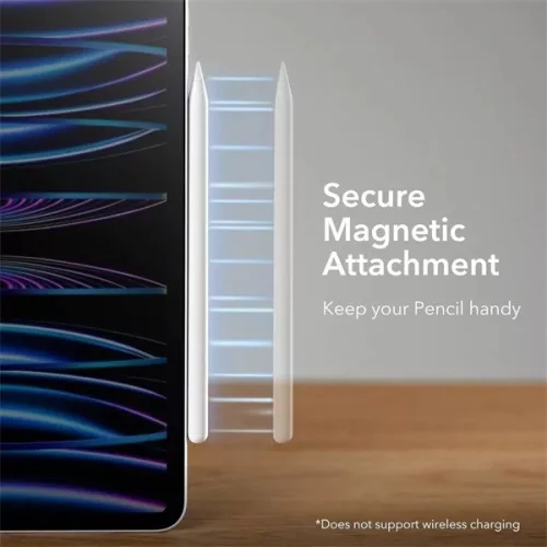 ESR Geo Digital+ Stylus Pen aktív toll rajzoláshoz, jegyzethez, Apple iPad-hez - fehér