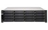 QNAP 16-Bay Enterprise ZFS NAS, SAS 12G/6G, Xeon D-2142NT 1.9GHz, 96GB RAM, 14-LAN (4