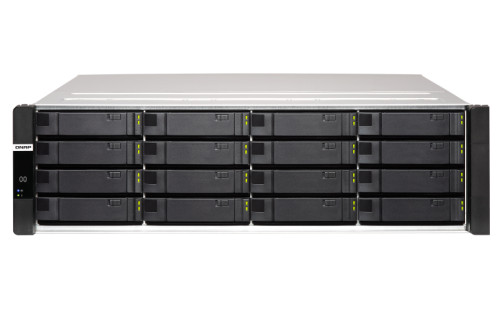 QNAP 16-Bay Enterprise ZFS NAS, SAS 12G/6G, Xeon E5-2420 v2 2.2GHz, 32GB RAM, 12-LAN