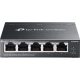 TP-Link Switch Menedzselhető PoE - ES205GP (Omada; 5x 1Gbps; 4x af/at PoE+ port; 65W)