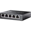 TP-Link Switch Menedzselhető PoE - ES205GP (Omada; 5x 1Gbps; 4x af/at PoE+ port; 65W)