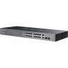 TP-Link Switch Menedzselhető PoE - ES220GMP (Omada; 18x 1Gbps + 2x 1Gbps combo port; 16x af/at PoE+ port; 250W)