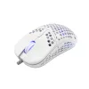 ESHARK NAGINATA-W gamer/esport egér, fehér