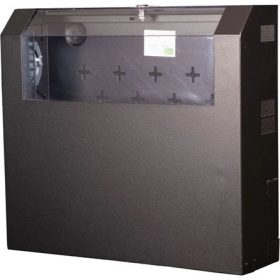   Equip Fali Rackszekrény - ESF-05-B (19", 5U, 500x475mm, előre szerelt, fekete)