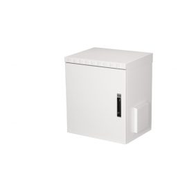   Equip Kültéri Fali Rackszekrény - ESO-12-6045-G (19", 12U, 600x450mm, előre szerelt, szürke)