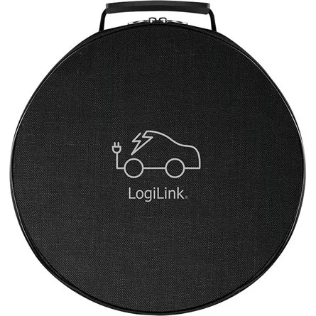 LogiLink Type 2 -> Type 2 M/F EV töltőkábel 5m fekete 20A, 11kW