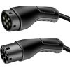 Logilink EV töltőkábel, Type 2, 3 fázis, spirál, 20 A, 11 kW, táskával, 5 m