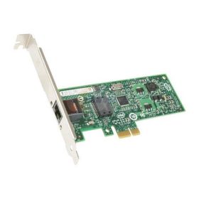   Intel Gigabit CT Desktop Adapter, 1GB CT port, Ethernet, 10/100/1000Base-T, PCI-E v1.1x2.5  (Low Profile and Full Height brackets included)