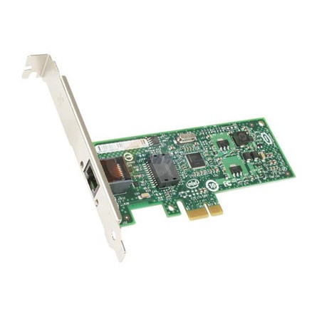 Intel Gigabit CT Desktop Adapter, 1GB CT port, Ethernet, 10/100/1000Base-T, PCI-E v1.1x2.5  (Low Profile and Full Height brackets included)