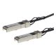 StarTech SFP+ -> SFP+ M/M adatkábel Direct Attach (DAC) 5m fekete 10Gbps, Passive 