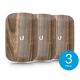 Ubiquiti U6-Extender borító, Wood Design, 3db