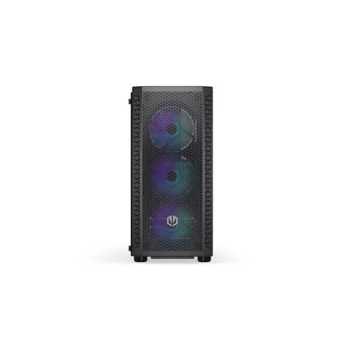 Endorfy Számítógépház - Signum 300 ARGB (ATX /micro ATX/ITX, 2xUSB3.0, 4x12cm LED ventilátor, ablakos, fekete)