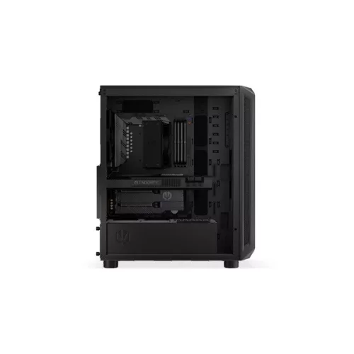 Endorfy Számítógépház - Arx 500 Core (ATX /micro ATX/ITX, 1xUSB-C, 2xUSB3.2, 7x14cm ventilátor, ablakos, fekete)